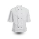 C312 Ten Button Chef Coat - Half Sleeve