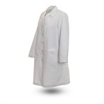 L18F Women's Gripper Snap Lab Coat