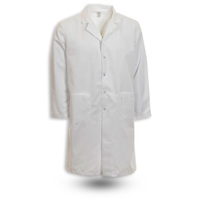 L18M Men's Gripper Snap Lab Coat