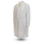 L18M Men's Gripper Snap Lab Coat