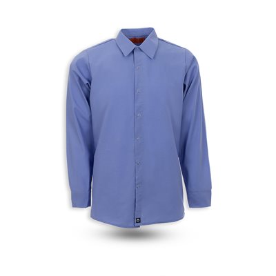 S14 Men's Long Sleeve Gripper Snap Work Shirt - No Pockets