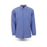 S14 Men's Long Sleeve Gripper Snap Work Shirt - No Pockets