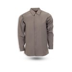 S14 Men's Long Sleeve Gripper Snap Work Shirt - No Pockets