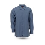 S14 Men's Long Sleeve Gripper Snap Work Shirt - No Pockets