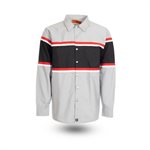 S27 Long Sleeve Technician Multi-Stripe Work Shirt