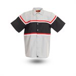 S28 Short Sleeve Technician Multi-Stripe Work Shirt